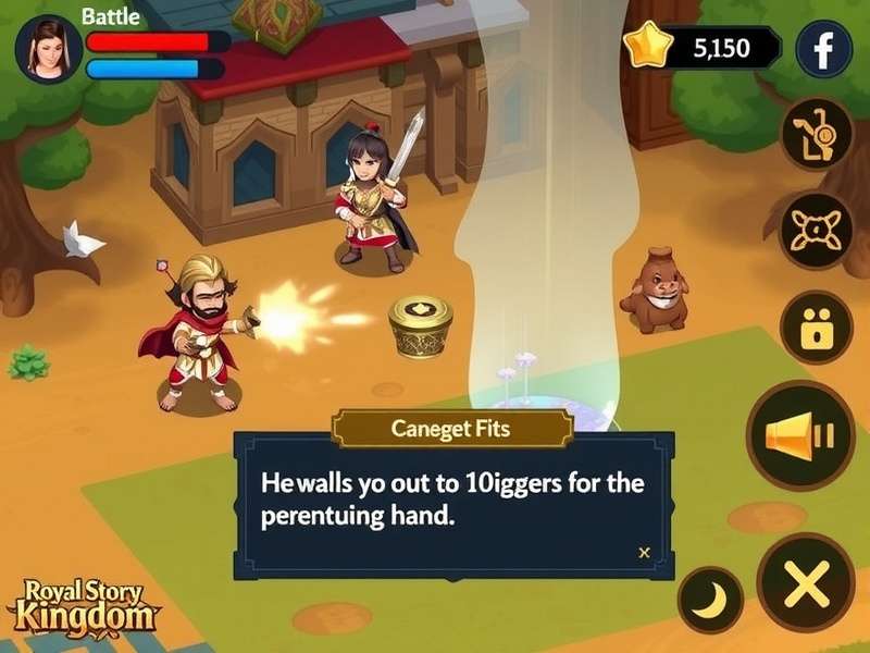 Royal Story Kingdom Quest Battle Scene